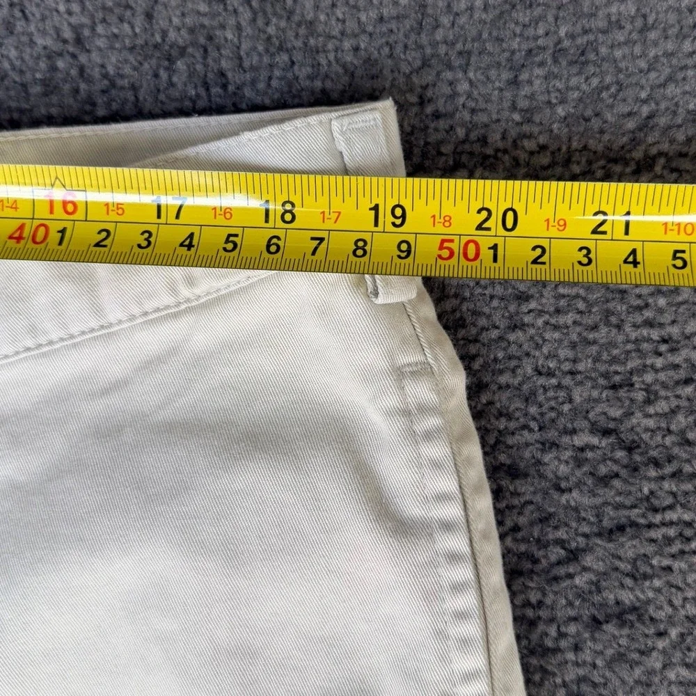 Vintage Old Navy Khakis Mens 38x32 Cream Off White Cotton Straight Chino Pants
